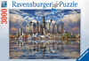 major cities around North America 3000 piece jigsaw puzzle made by ravensburger in germany