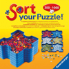 sort your puzzle and transport your puzzle while in progress stackable trays