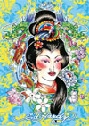 ed hardy geisha tattoo art as 1000Piece Puzzle by RavensburgerJigsawPuzzles