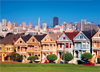 jigsaw puzzle of Painted ladies houses 1000 pieces beautiful ravensburger puzzel