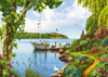 Ravensberger 1000 Piece Jigsaw Puzzle of Boat Days # 194049