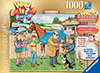 What If? Puzzle # 8 titled The Racehorse, Made by Ravensburger Jigsaw Puzzles # 194384