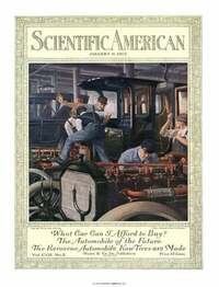 Scientific American January 1913 Magazine Back Copies Magizines Mags