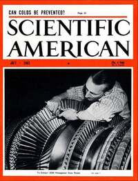 Scientific American July 1943 Magazine Back Copies Magizines Mags