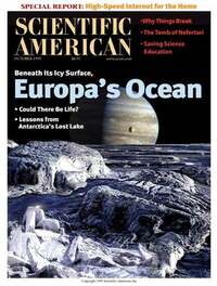 Scientific American October 1999 Magazine Back Copies Magizines Mags