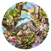 Family of Owls painted by Lori Schory 1000 piece jigsaw puzzle manufactured by suns out
