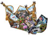 Scottish Heritage painted by Lori Schory 800 piece jigsaw puzzle manufactured by suns out
