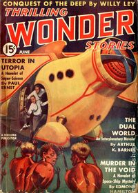 Thrilling Wonder Stories June 1938 Magazine Back Copies Magizines Mags
