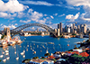 Port Jackson, Sydney, Australia 1000 Piece Jigsaw Puzzle made by Trefl Puzzles item # 102062