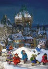 Trefl Jigsaw Puzzle 1000 Pieces Pauline Paquin Frontenac Castle in Quebec Canada