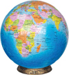 blue marble earthglobe sferical self-support structure model replaica earth builder 6 inch ball