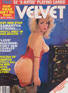 Velvet December 1987 Magazine Back Copies Magizines Mags