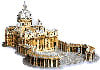 3d puzzle of st.peter basilica rome, vatican jigsaw puzzles, wrebbit puzz3d, 966 pieces, large puzzl