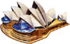 Sydney Opera House 3d puzzle by Wrebbit