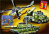 3d jigsaw puzzles by wrebbitt of military vehicles, rocket launcher tank helicopter, 248 pieces