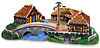 hobbiton, lord of the rings jigsaw puzzles, shire of the hobbits puzzle