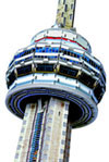 puzz3d wrebbit cn tower, canadian landmark jigsaw puzzles, 3d puzles, 761pieces, 5 feet tall 3d puzz