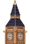 big ben 3d puzzle by wrebbit, 3diemnsional jigsaw puzzle, 373 pieces, 27inches high, puzz3d by wrebb