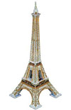 3d puzzle, eiffel towe, 350 pieces, eiffeltower 3d small easy puzzle