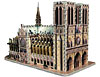 notre dame cathedral, 366 pieces, jigsaw puzzle in three dimensions by wrebbit puzz3d