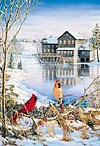 cardinals puzzle, bird jigsaws, 2d wrebbit, perfalock collection, 1000 pieces