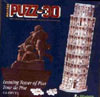 tower of pisa, mini puzzle, puzz-3d, tour de pise, 64 pieces, rare puzzle wrebbit