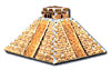 mini 3d puzzle, mayan temple, rare mini puzz3d puzzle, wrebbit