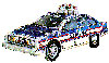 mini police car 3d puzzle wrebbit puzz3d policecar model jigsawpuzzel 86 pieces MINI-132
