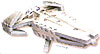 3d mini puzzle, sith speeder star wars puzzles, wrebbit puzz3d