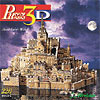 puzz3d by wrebbit, mont st michel, gothic abbey of medieval pilgrims,