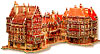 alsace 3d jigsaw puzzle, rare wrebbit puzz3d, alsace france