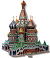 st-basil's cathedral 3d jigsaw puzzle, rare puzzle by wrebbit puzz3d