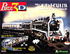 orient express three dimensional jigsaw puzzle, rare puzzle by wrebbit