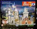 neuschwanstein castle 3d puzzle by wrebbit, fully illuminated 3d jigsaw puzzles, puzz3d 834 pieces,
