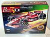 williams fw20 3d jigsaw puzzle by wrebbit, rare formula 1 jigsaw puzz3d