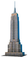 empire state building 3d puzzle, empirestatebuilding puzz3d skyscraper puzzles, wrebit maker 3d jig